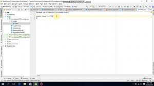 Firebase Database User Log in Android Studio Creating Users Java Class Part 2