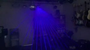 Big Dipper KM003RGB — демонстрация лазера (RGB laser demostration)