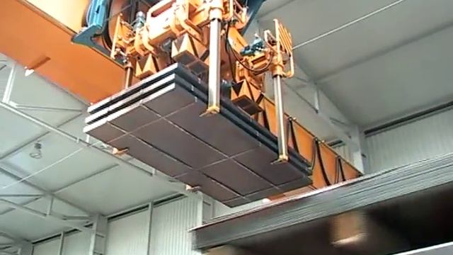 Кран мостовой без раскачивания груза для предприятия Arcelor смотреть онлайн
