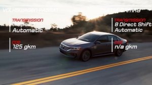 2020 Volkswagen Passat vs 2019 Toyota Camry