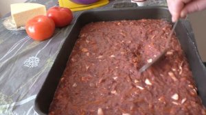 Запеканка из печени в духовке.