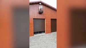 Рулонные ворота в гараж