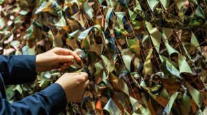 Нефтеюганские «Паучки» плетут маскировочные сети