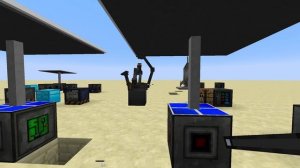 Основная, продвинутая солнечная панель и энергохранилища в Galacticraft 3