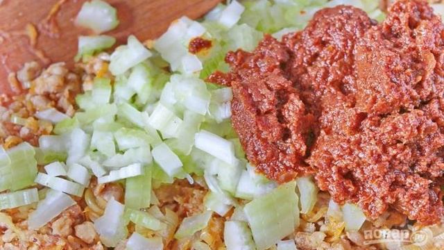 Домашняя лазанья с фаршем