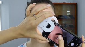 Как фотографировать брови и глаза