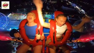 Slingshot ride the fun #9 #slingshotride #slingshotshooting #slingshots