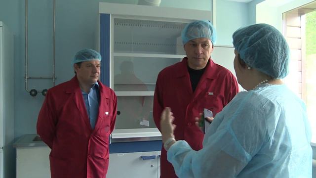 На строящемся предприятии "ФИРН М", Оболенск. смотреть онлайн