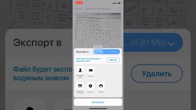 Сканер документов на iPhone! Как отсканировать текстовый документ на айфоне! Сканер паспорта!