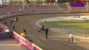 Crash  Andrey Kudryashov vs Nicki Pedersen