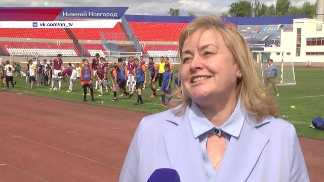 Региональный фестиваль «Футбол в школе» собрал на стадионе «Локомотив» более 300 юных спортсменов