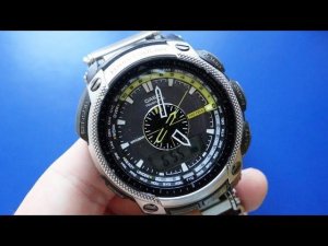 Обзор часов Casio Pro-Trek PRW-5000T-7E