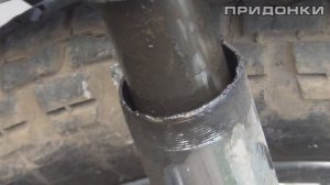 ИЖ Планета 5: Ремонт центральной подставки и заднего тормоза (часть 3)