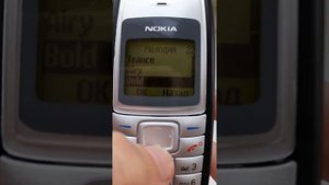 Обзор на телефон Nokia 1110i.