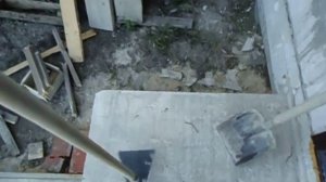 Как сделать бетонные дорожки и порог самостоятельно Как замешать бетон вручную одному Часть 3 из 4