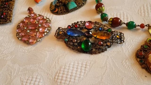 Редкие винтажные украшения .Находки с блошиного рынка и барахолки .Розыгрыш приза !
