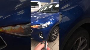 Демонстрация работы автозапуска со штатного ключа на Haval F7x