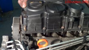 vw caddy 1.9 снятие клапанной крышки