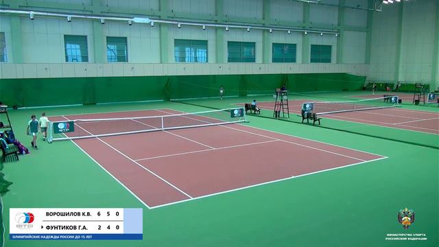 07.01.2024 Олимпийские надежды России до 15 лет, Корт 3 смотреть онлайн