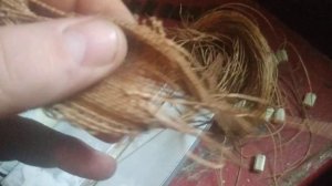 Исправление звеньев на четках,нить для четок,эбонит.