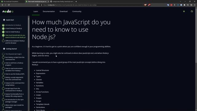 [#1] Introduction et installation de node.js | Tutoriel Node.js pour débutants en 2022 смотреть онлайн