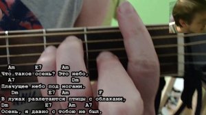 ДДТ-Что такое осень НА ГИТАРЕ ? Школа гитариста
