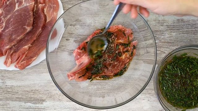 Маринуй мясо по-новому! Свинина маринованная в соевом соусе с апельсином /Chuletas De Cerdo Adobada