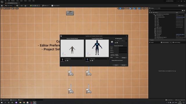 Animation Retargeting: Меняем Персонажа Lyra | Unreal Engine 5