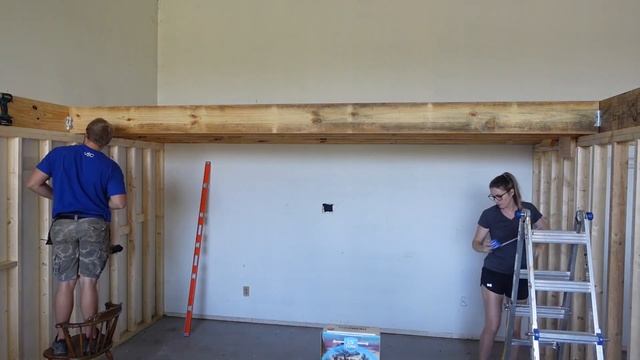 Building A Huge Mezzanine Loft For My Dream Garage Project смотреть онлайн