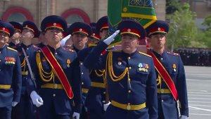 Кадеты ВКК СК на параде 9 мая 2024