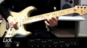 Andy's Lab - Daily Blues Licks #69 - Guitar Lesson