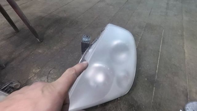Восстановление фар лаком