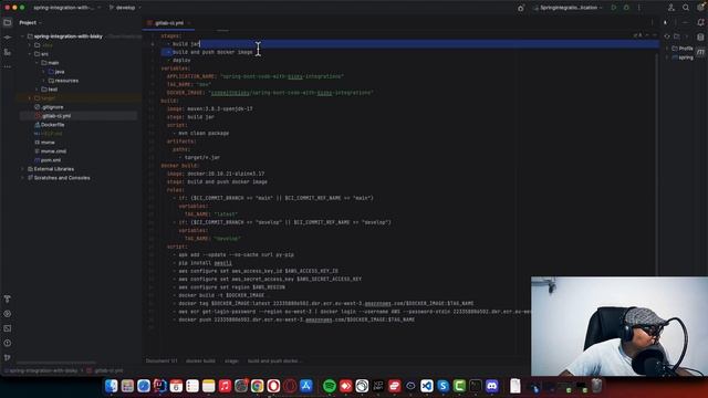1. Pushing Spring Boot Docker Image to AWS ECR & Setting Up GitLab CI/CD Pipelines смотреть онлайн