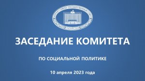 10.04.2023 Совместное заседание Комитета ГС РТ по социальной политике и Экспертного совета