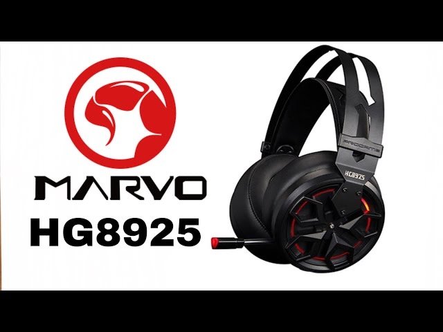 Marvo HG8925 - обзор игровых наушников