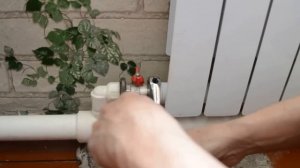 Промывка радиатора отопления 24 01 2014 г