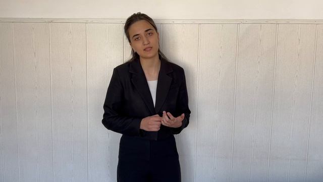 Апшева Алина - монолог Чацкого из "Горе от ума" (А. Грибоедов)