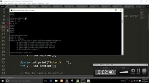 InputMisMatchException in Java Programs