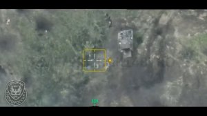 Удар по ротационной группе ВСУ от батальона "Призрак" в районе Клещеевки