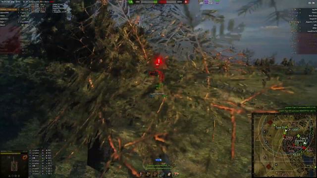 World of Tanks WZ-120 агресивно нагибает рандом