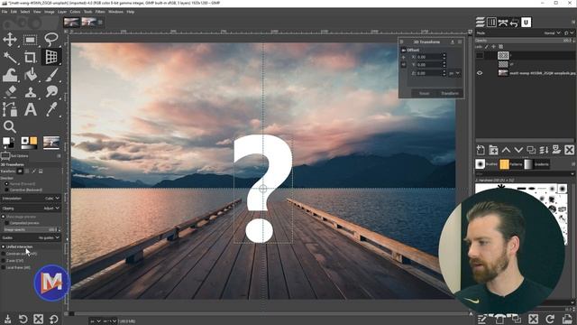 The Secret to Placing ANYTHING in 3D Perspective in GIMP