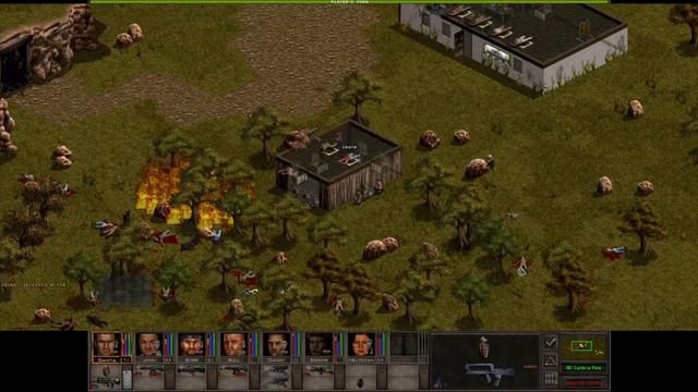 Jagged Alliance 2 - Massive Cambria Mine Counterattack - Santa #062 p2 смотреть онлайн