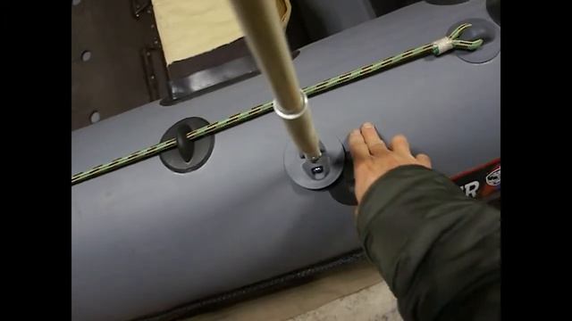Каркас под тент для лодки ПВХ, часть 2 - необязательная... смотреть онлайн
