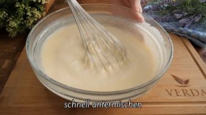 1 Glas kochendes Wasser - 1 Glas Kefir! Großmutters Pfannkuchen