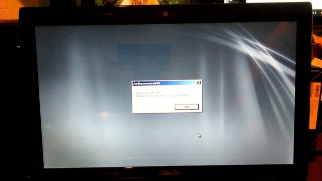 Asus U52F Laptop Factory Reset Windows 7 смотреть онлайн