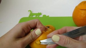 Ароматные тыквы из мандарина и апельсина. Готовимся к Хэллоуину