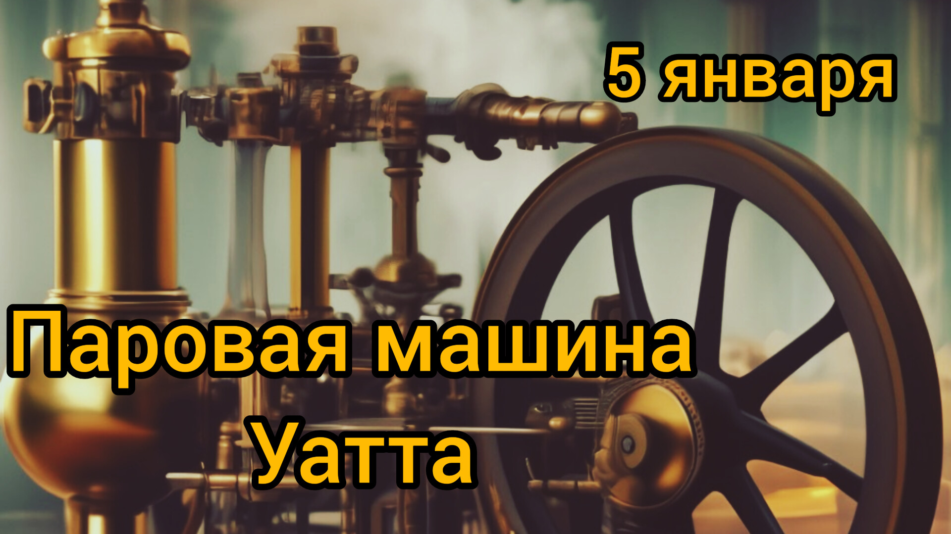 Паровая машина Уатта