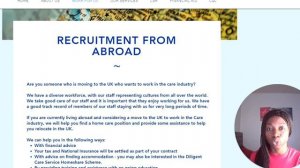 New UK Care Home Company Currently Recruiting Healthcare Assistants with Visa Sponsorship | COS