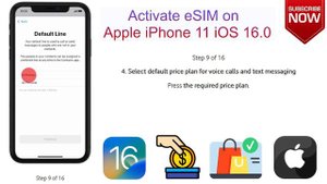 How to Activate eSIM on Apple iPhone 11 iOS 16