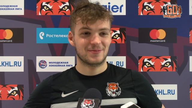 Евгений Киселёв после матча «Амурские Тигры» - «Куньлунь Ред Стар Юниор» (25.12.2017) смотреть онлайн